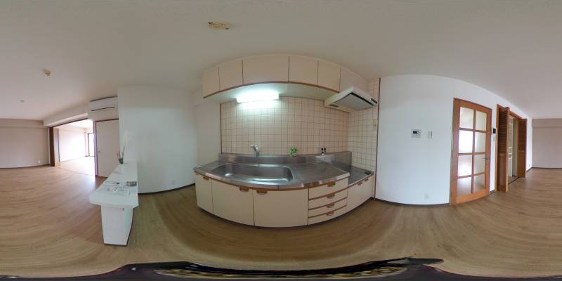 パノラマ画像洋室