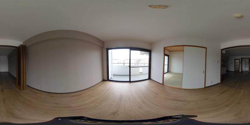 パノラマ画像洋室