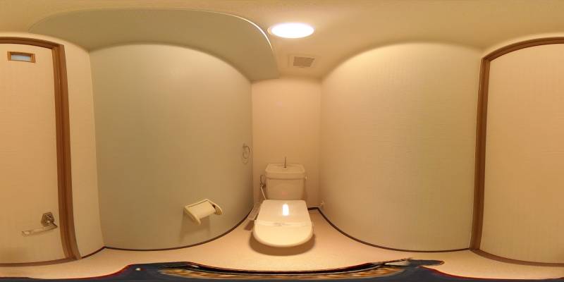 パノラマ画像トイレ