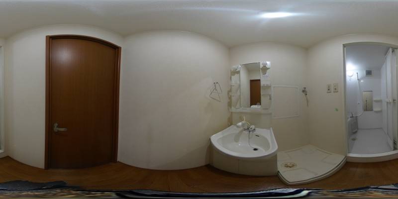 パノラマ画像洗面所