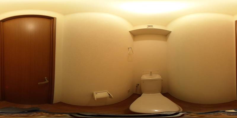 パノラマ画像トイレ