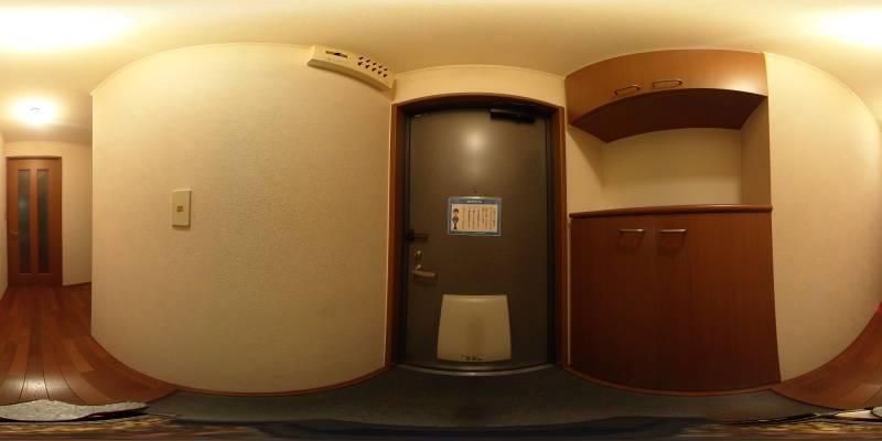 パノラマ画像玄関