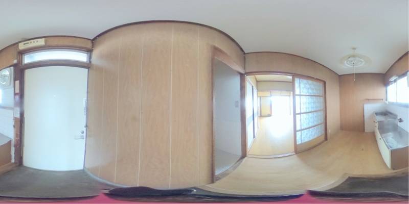 パノラマ画像玄関