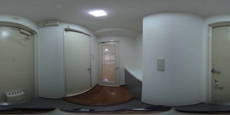 パノラマ画像玄関