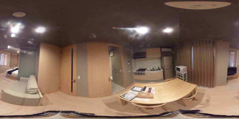 パノラマ画像キッチン