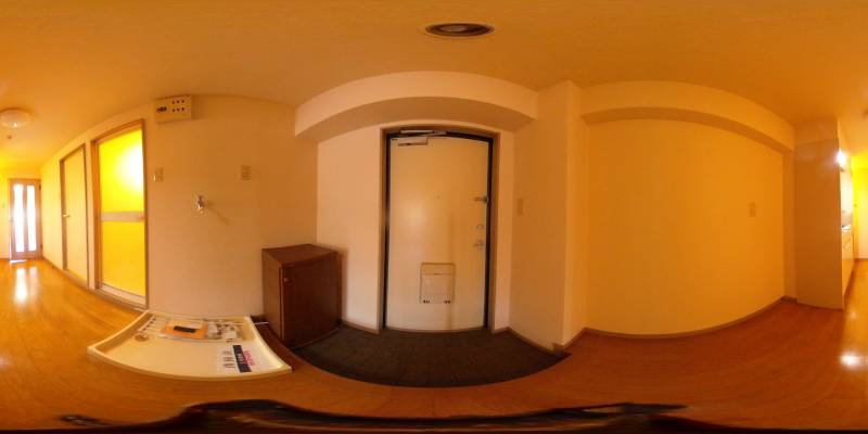 パノラマ画像玄関