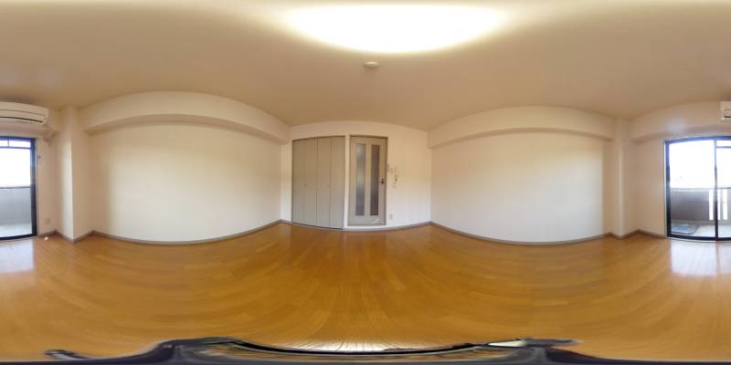 パノラマ画像洋室