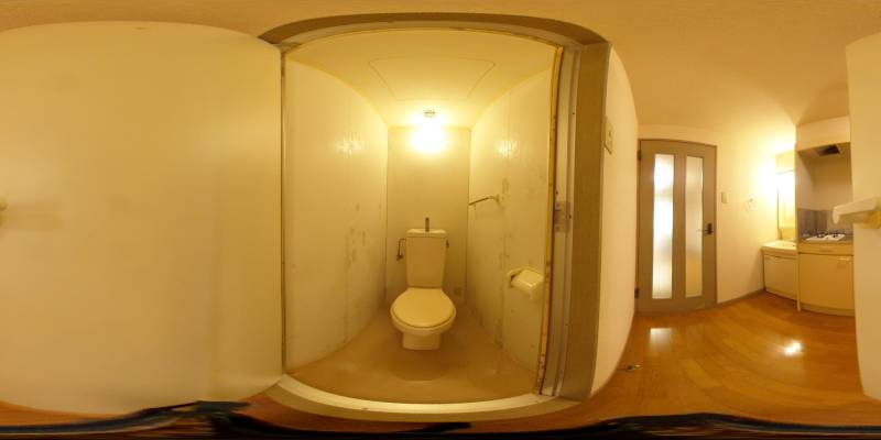 パノラマ画像トイレ