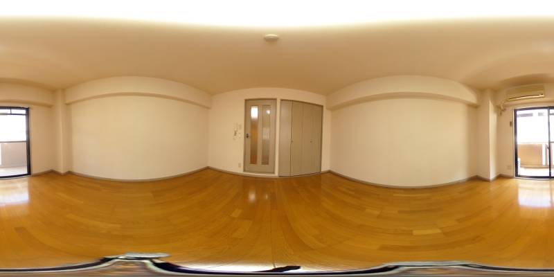 パノラマ画像洋室