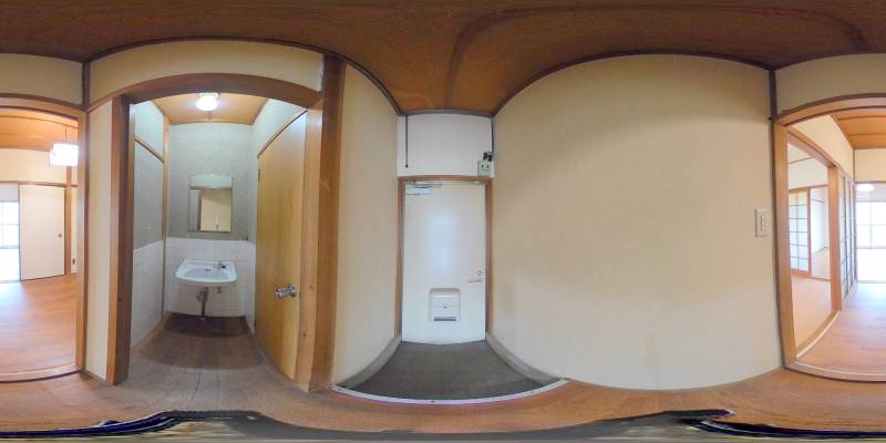 パノラマ画像玄関