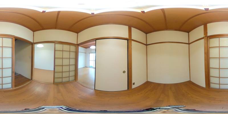 パノラマ画像洋室