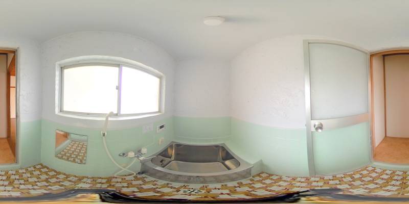 パノラマ画像バスルーム