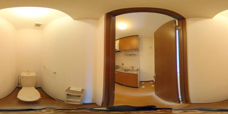 パノラマ画像トイレ