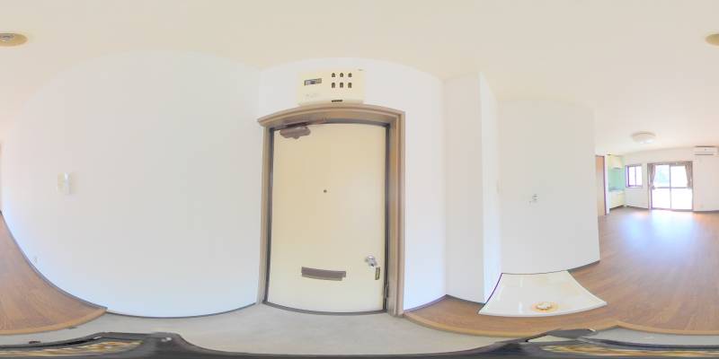 パノラマ画像玄関