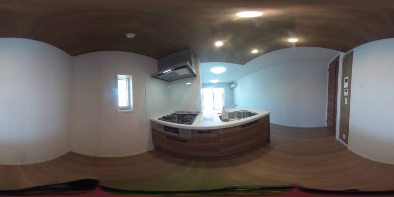 パノラマ画像キッチン