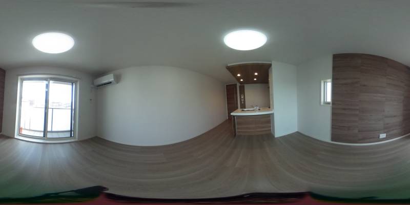 パノラマ画像リビング