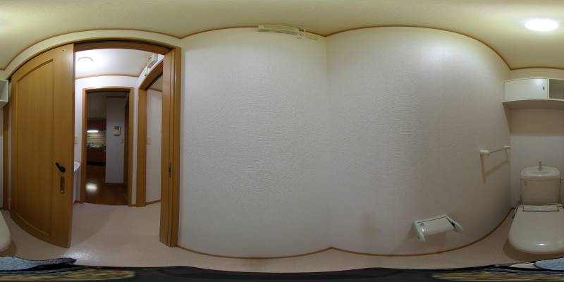 パノラマ画像トイレ