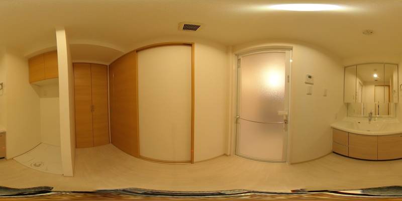 パノラマ画像洗面所