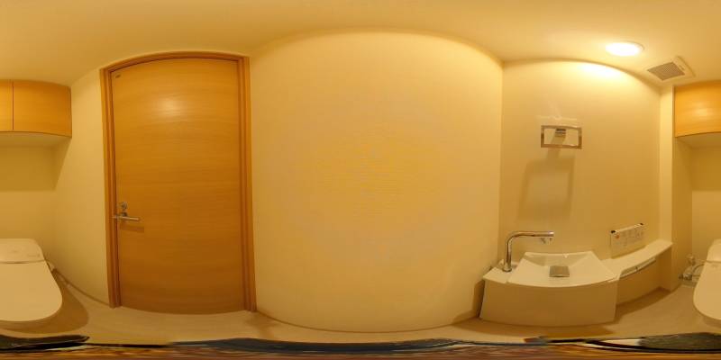 パノラマ画像トイレ