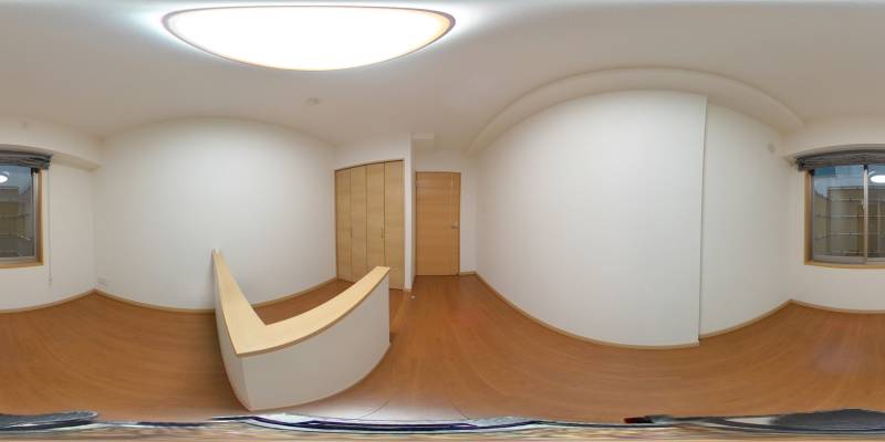 パノラマ画像洋室