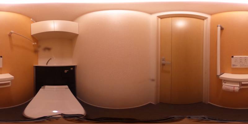 パノラマ画像トイレ