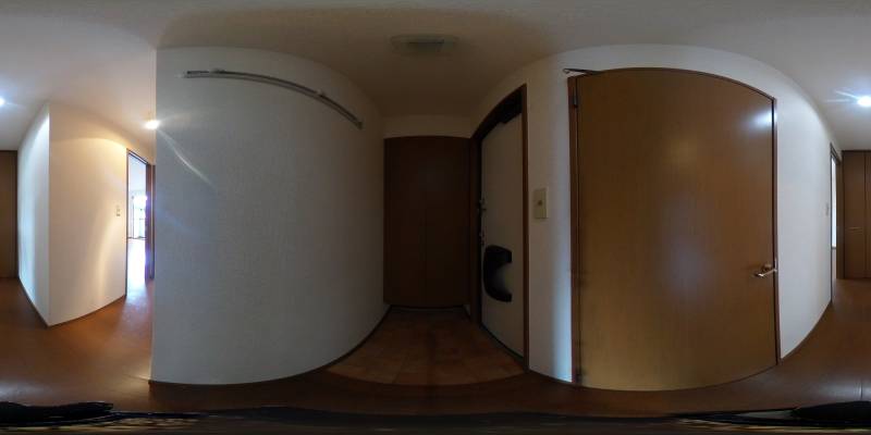 パノラマ画像玄関