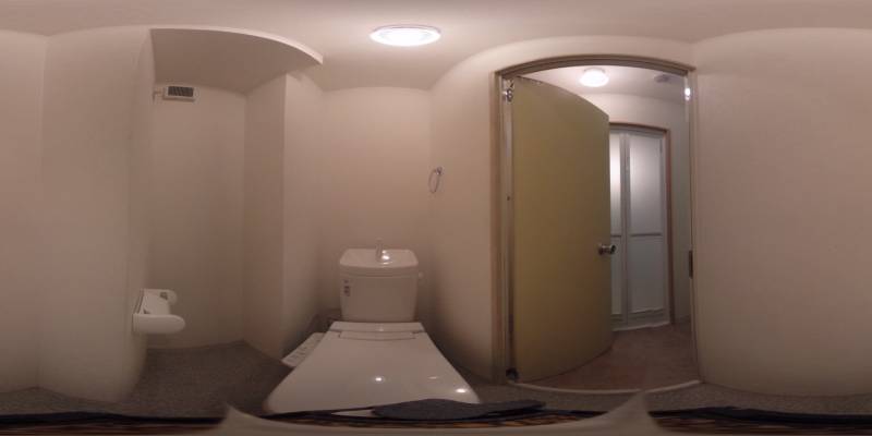 パノラマ画像トイレ