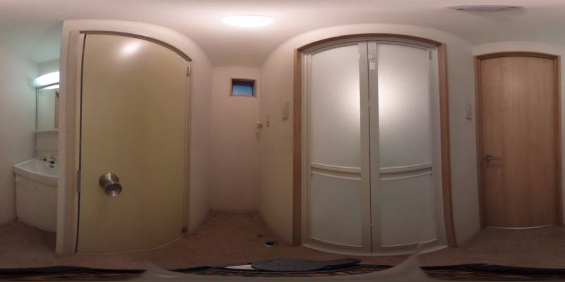 パノラマ画像洗面所