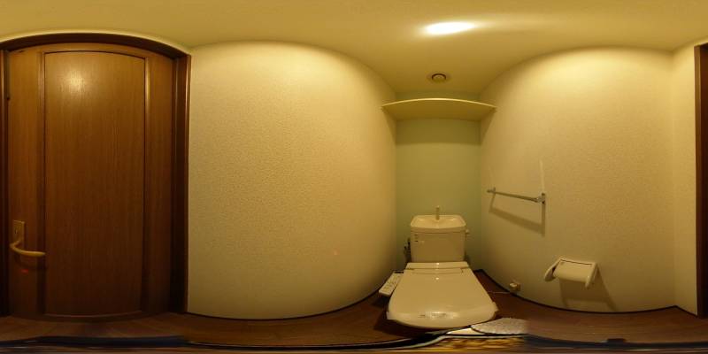 パノラマ画像トイレ