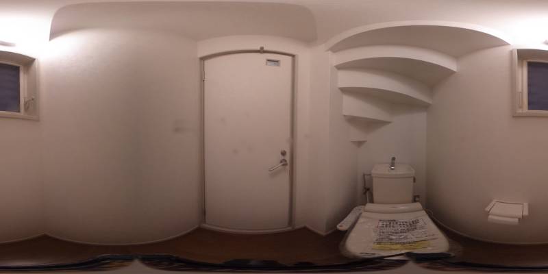 パノラマ画像トイレ