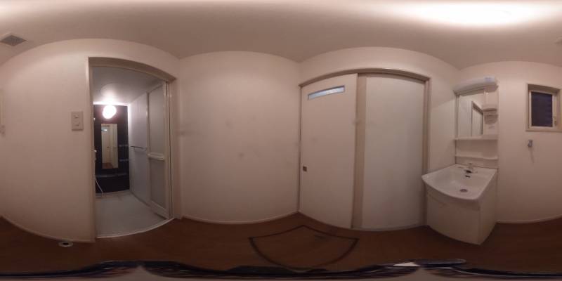 パノラマ画像洗面所