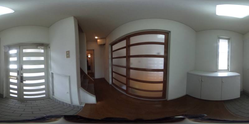 パノラマ画像玄関