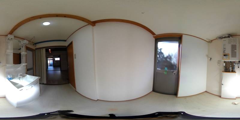 パノラマ画像洗面所