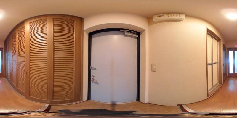 パノラマ画像玄関