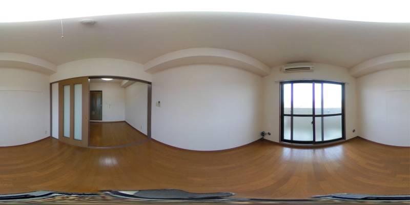 パノラマ画像洋室