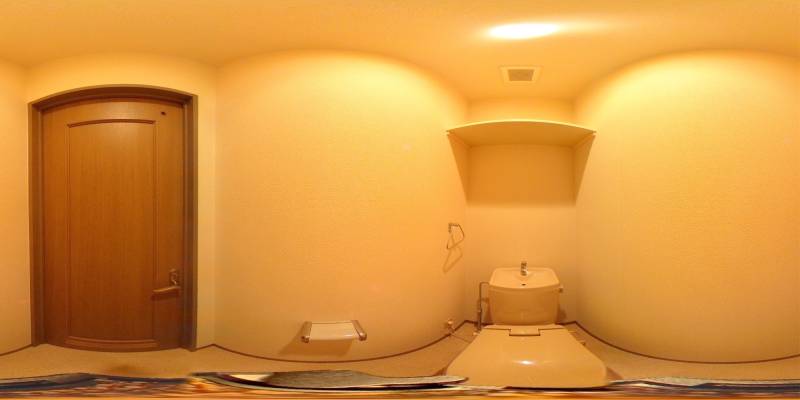 パノラマ画像トイレ