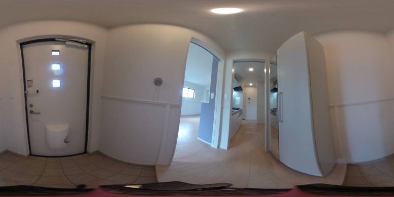 パノラマ画像玄関