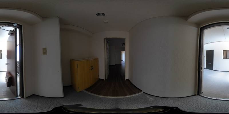 パノラマ画像玄関