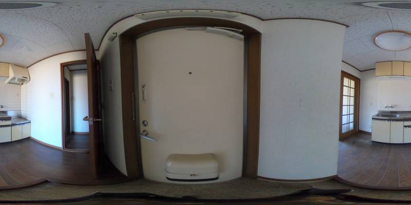 パノラマ画像玄関