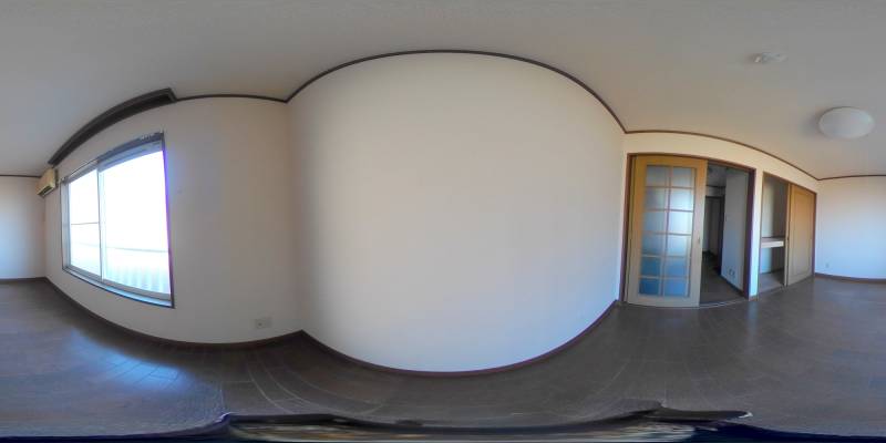 パノラマ画像リビング