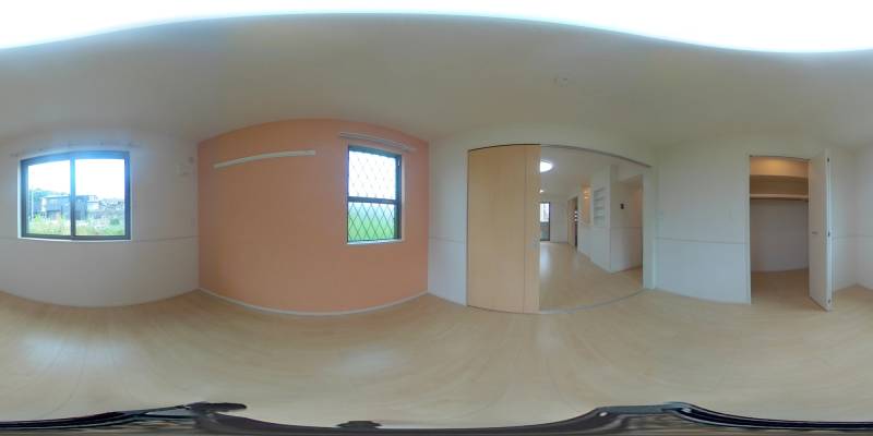 パノラマ画像洋室