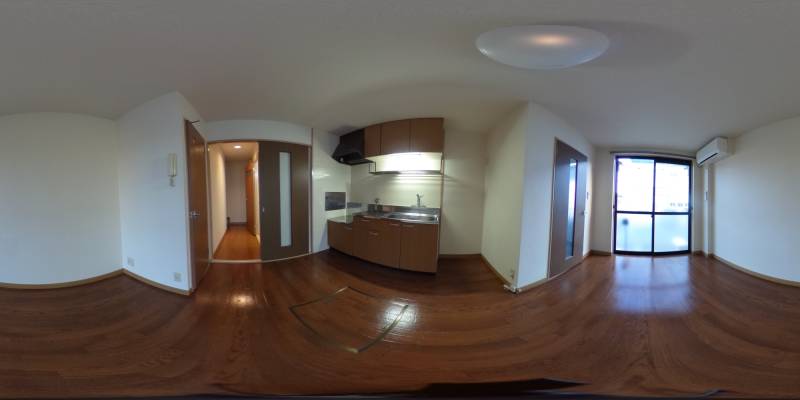 パノラマ画像リビング