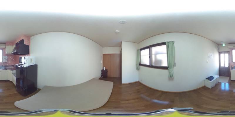 パノラマ画像洋室