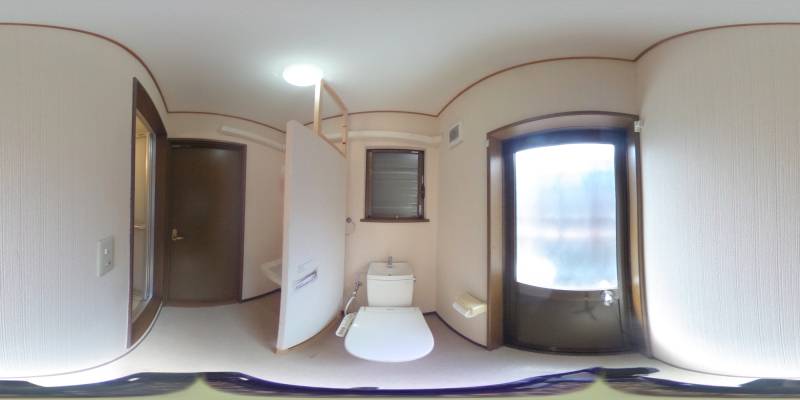 パノラマ画像トイレ