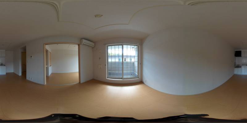 パノラマ画像リビング