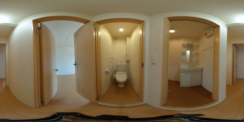 パノラマ画像トイレ