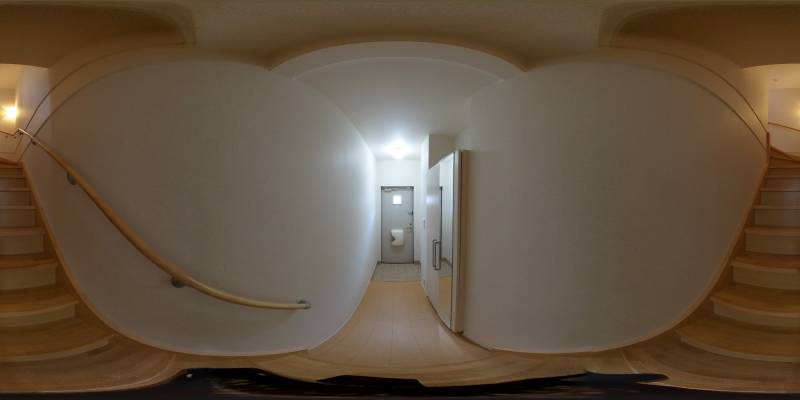 パノラマ画像玄関