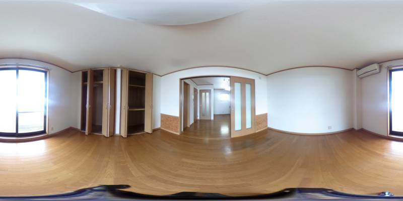 パノラマ画像洋室