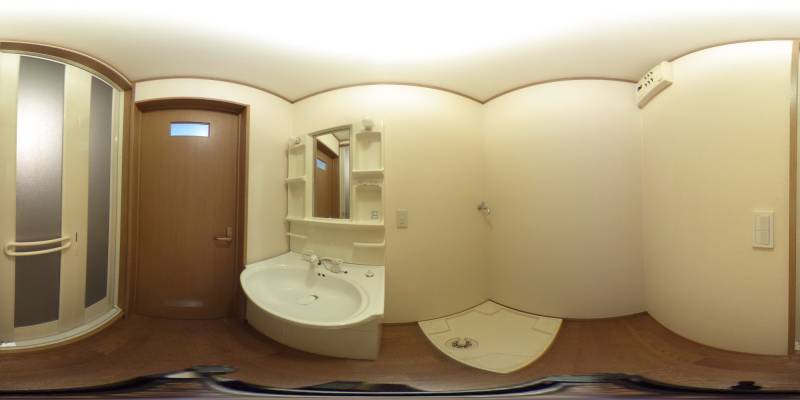 パノラマ画像洗面所