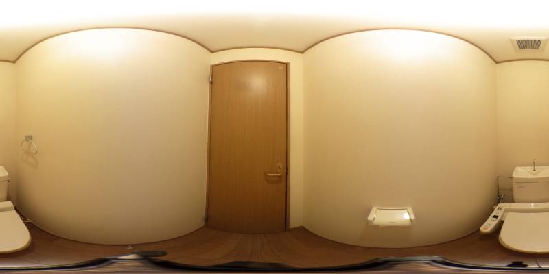 パノラマ画像トイレ